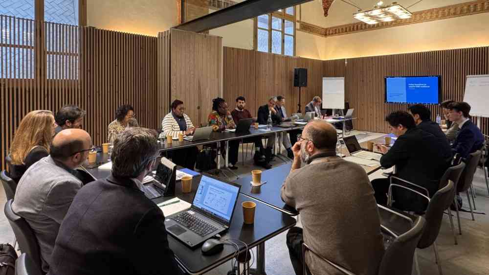 Participants at SME resilience workshop in Barcelona
