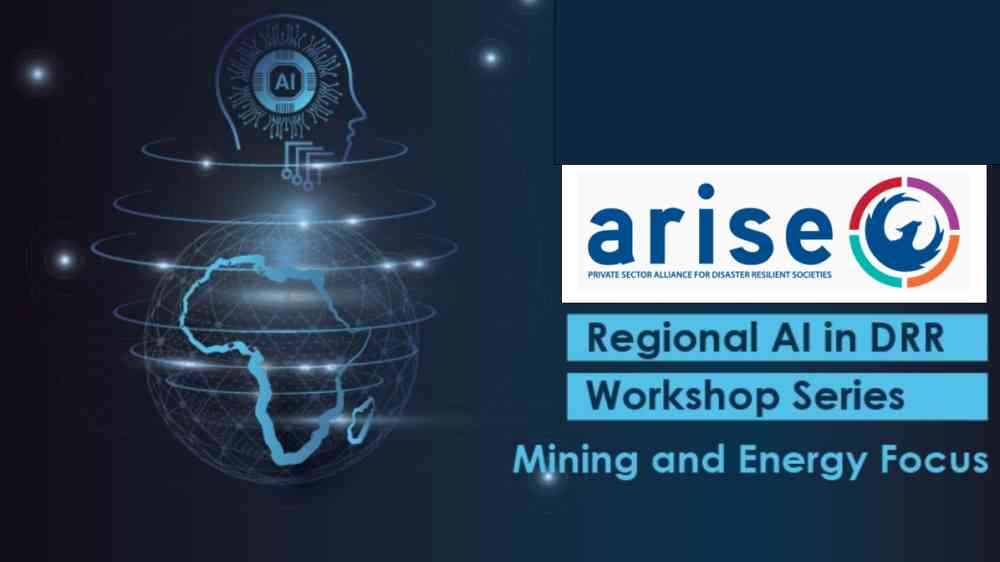 AI in DRR Workshop Series Poster