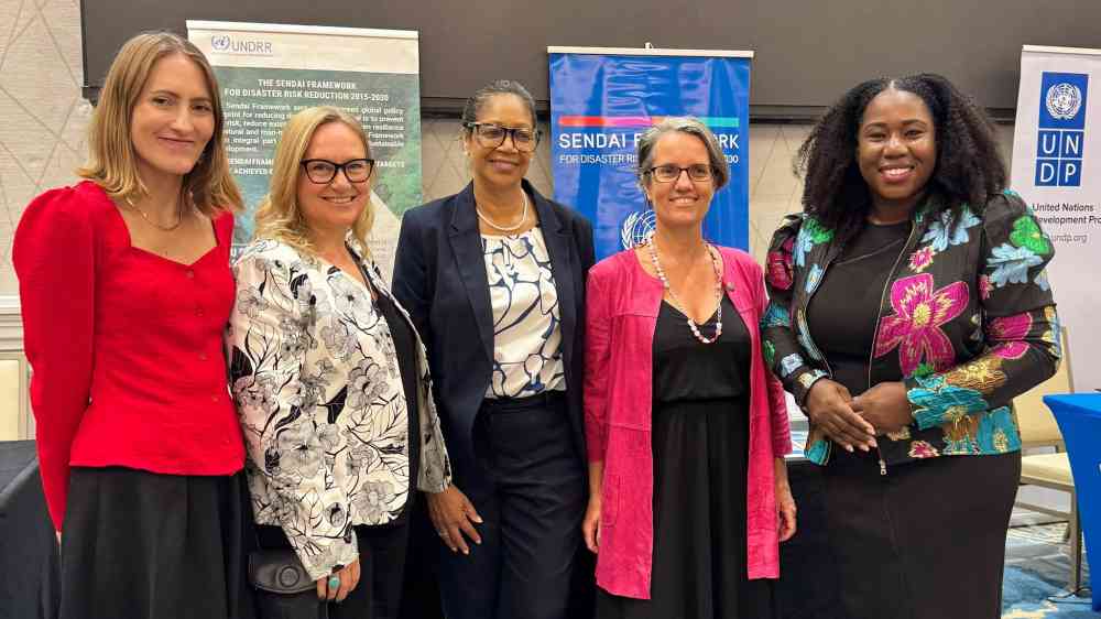 SME resilience project team in Barbados