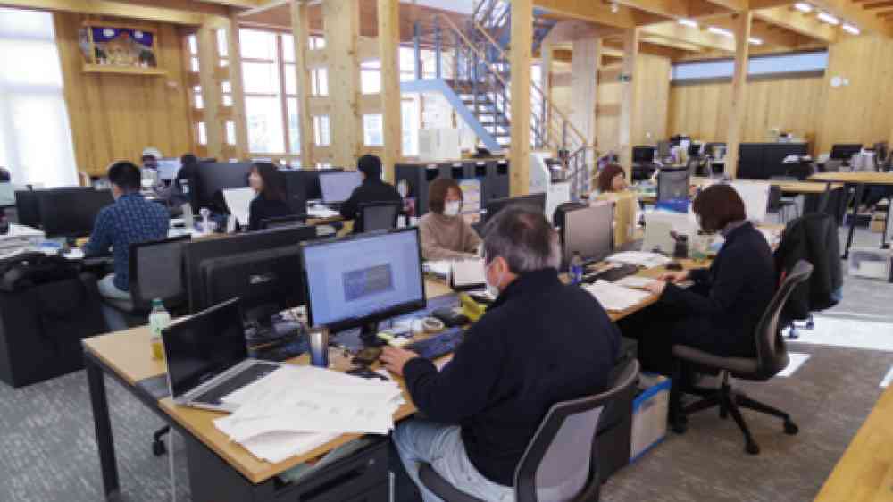 Staff working at Tohoku Boring