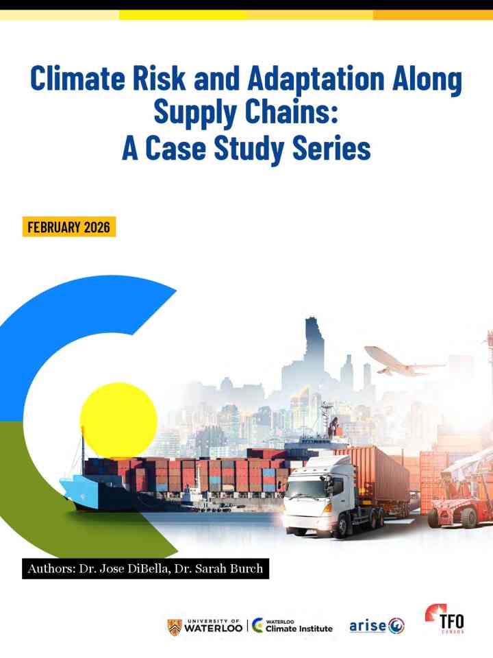 Climate risk and adaptation along supply chains: A case study series thumbnail